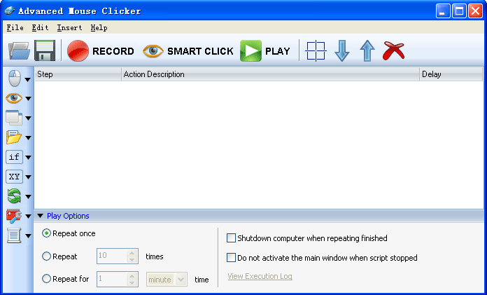 Advanced Mouse Clicker screenshot Advanced Mouse Clicker screenshot